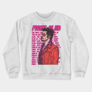 The Rules of Fight Club Crewneck Sweatshirt